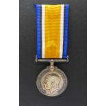 A WWI British War Medal to 358931 Pte. E. Davies L'Pool R., killed in action 29 June 1917