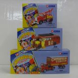 Five Corgi Classics Chipperfields Circus model vehicles, 96905, 97092, 97886, 97022 and 97303 and