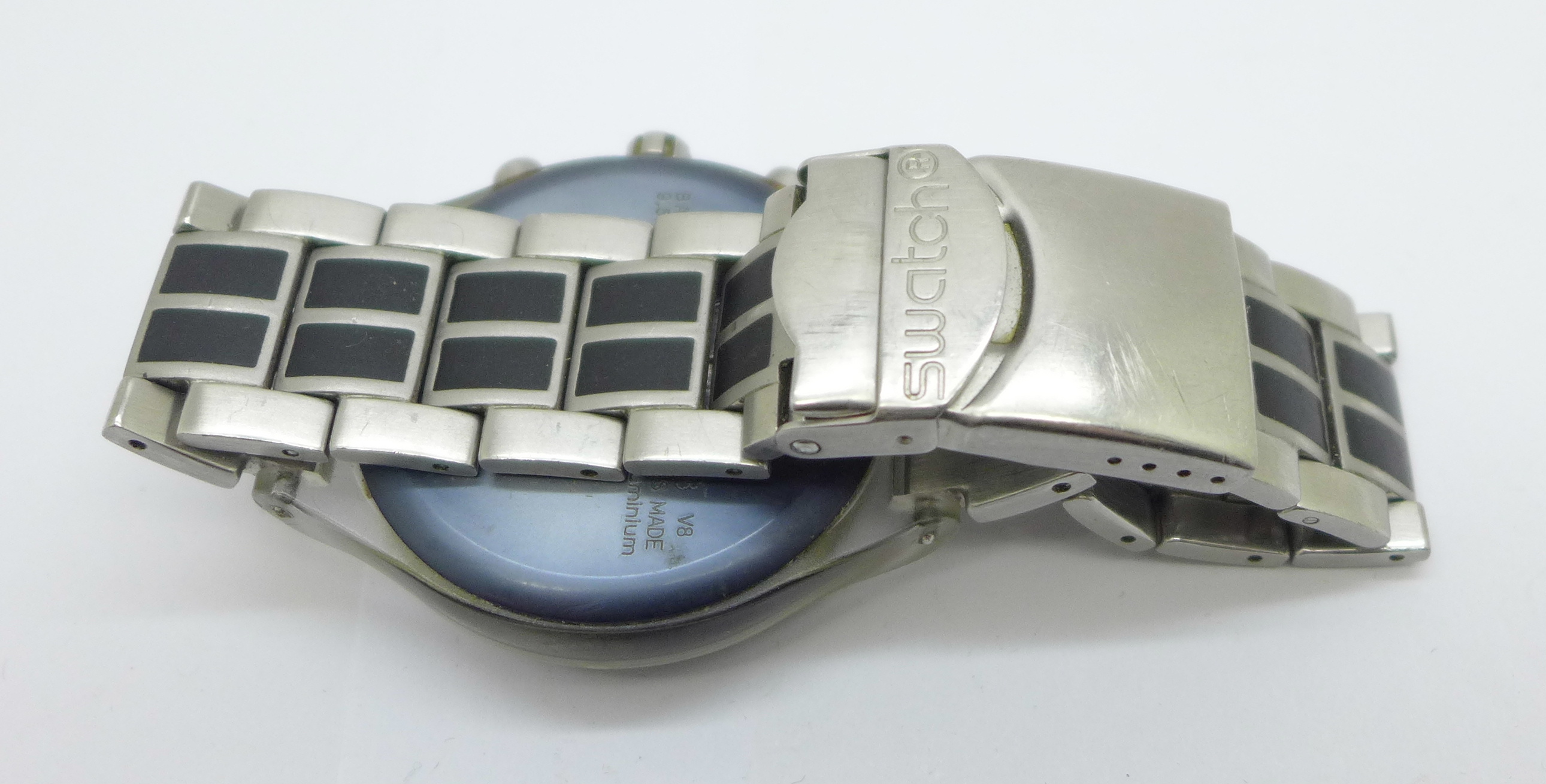 A James Bond 007 Swatch wristwatch, Emilio Largo Thunderball from 2008, James Bond Swatch Villain - Bild 4 aus 7