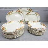 A collection of Alfred Meakin plates, serving plates, etc. **PLEASE NOTE THIS LOT IS NOT ELIGIBLE
