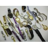 A collection of wristwatches