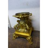 An ormolu stand