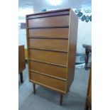 An Austin Suite teak chest of drawers