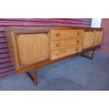 A teak sideboard