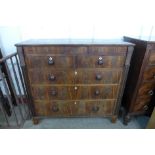 A George III mahogany chest of drawers