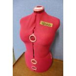 A dressmaker's dummy