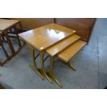 A G-Plan Fresco teak nest of tables