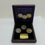 A 2008 20p coin set in presentation case