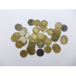 Fifty silver 3d coins