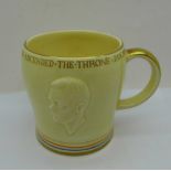 A Crown Devon Fieldings Edward VIII abdication mug