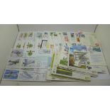 Stamps; RAF Escaping Society and RAF covers, including 58 signed