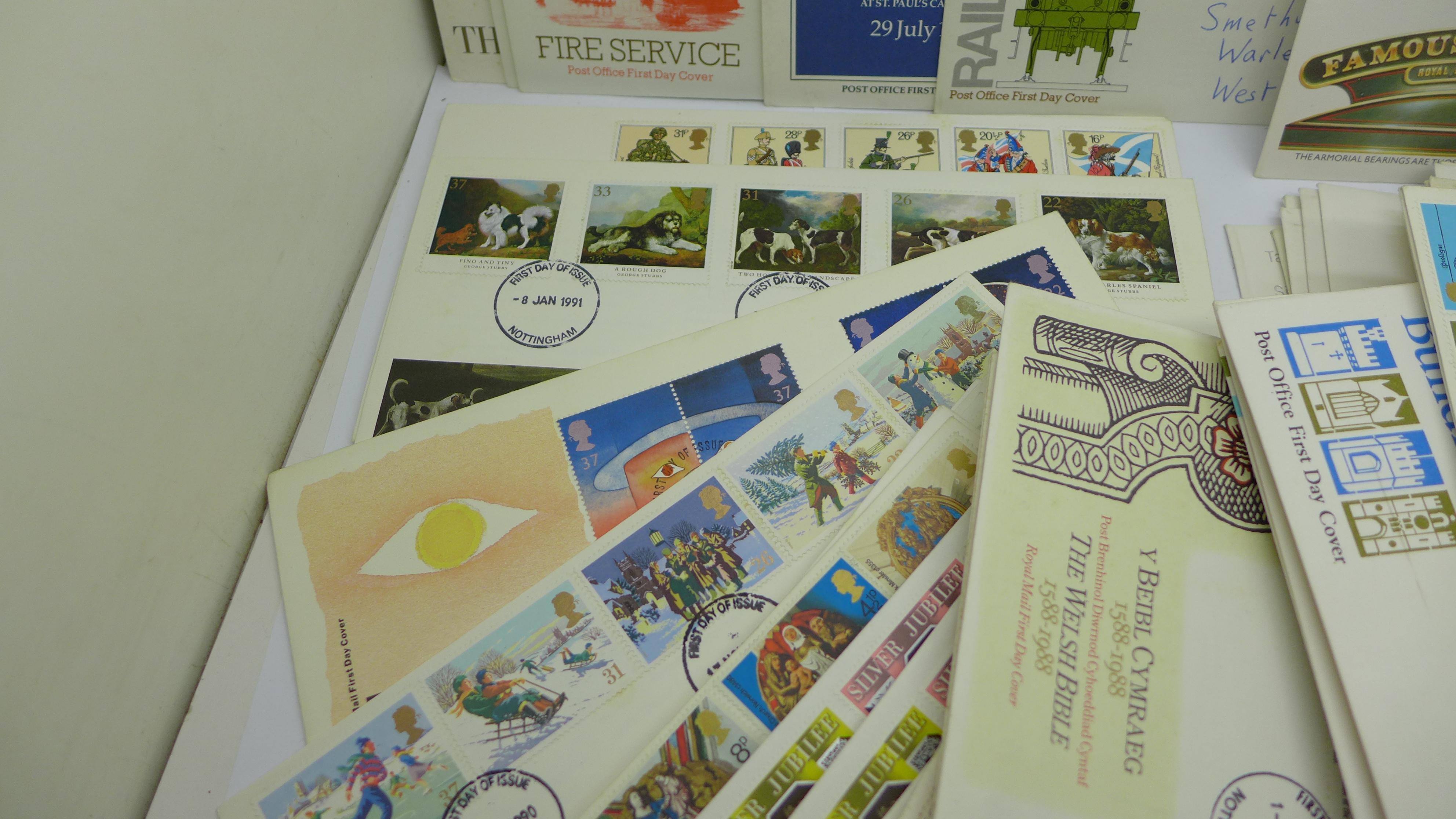 Seventy-six first day covers, 1970's and 1990's - Image 4 of 8