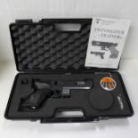 A Twinmaster Trainer .177 calibre air pistol, cased