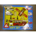 A Matchbox toy car gift set, boxed