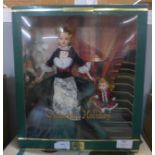 A boxed Barbie and Kelly Limited Edition Victorian Holiday circa 2000