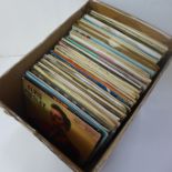 Approximately 80 1950's and 1960's rock 'n roll 7" vinyl singles