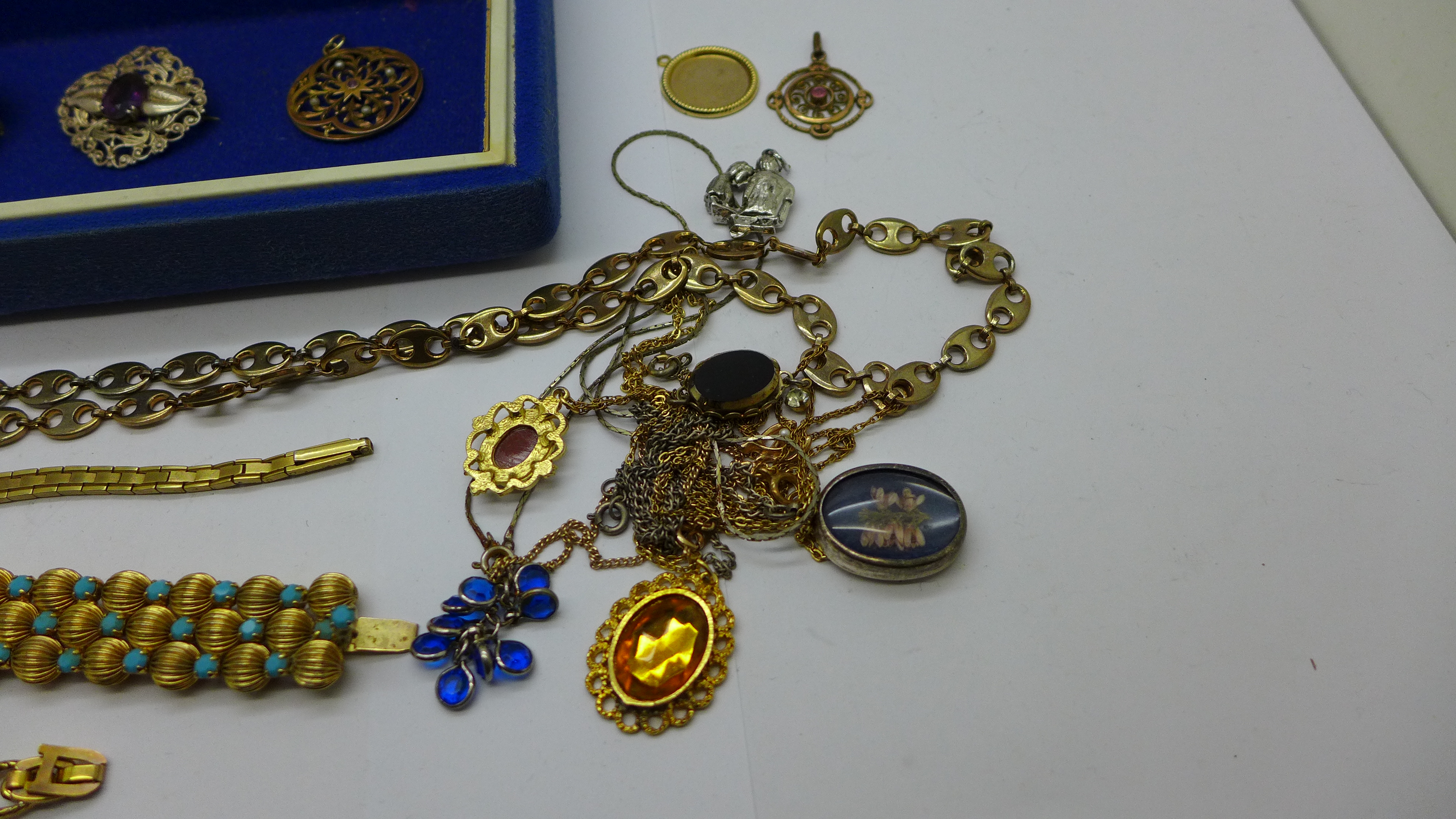 Gold plated costume jewellery - Image 4 of 4