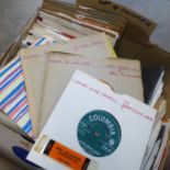 Approximately 200 1960's Country 7" singles