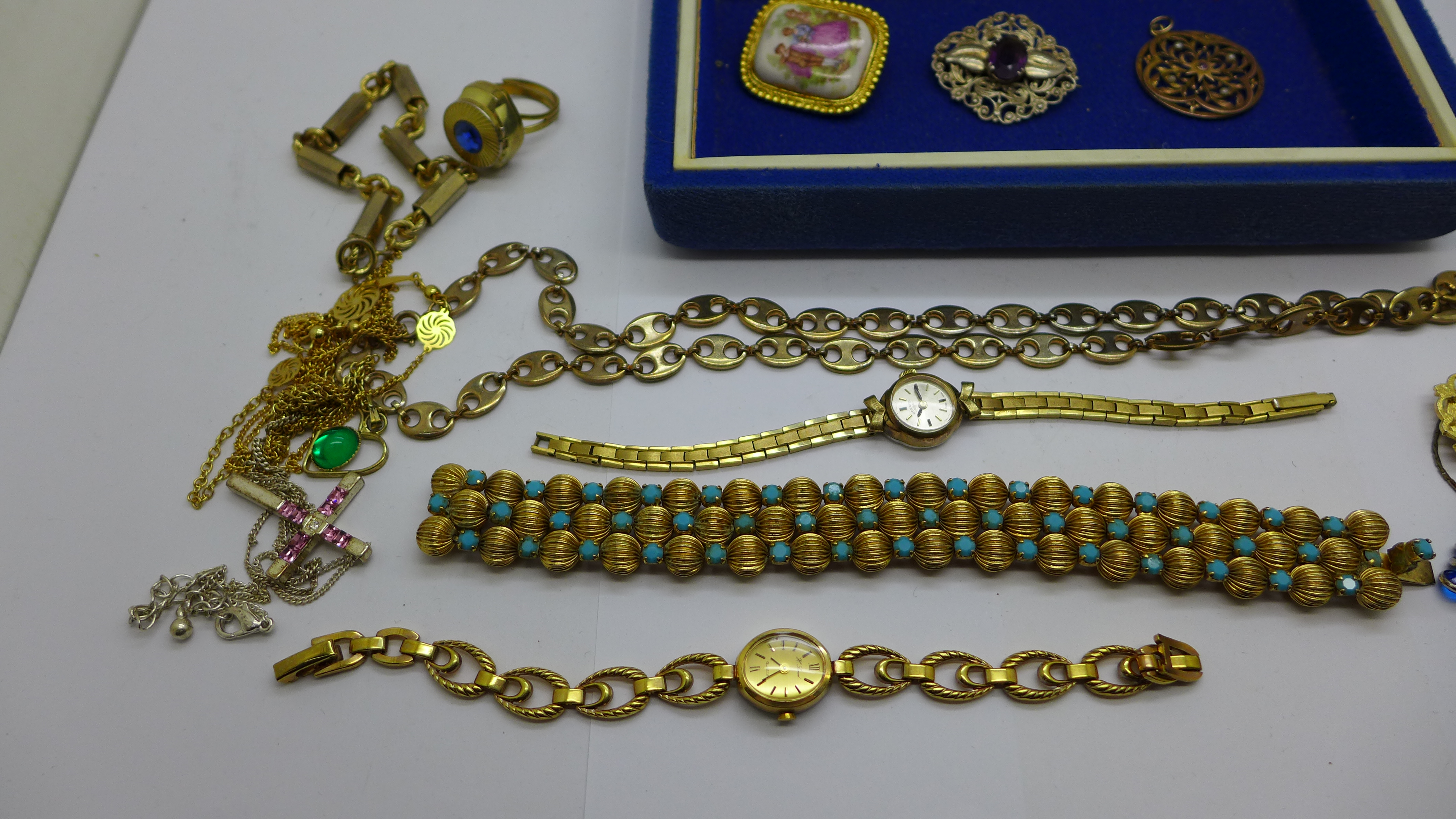 Gold plated costume jewellery - Image 3 of 4