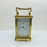 A carriage clock, Mappin & Webb Ltd.