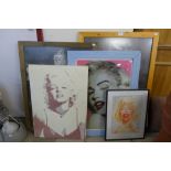 Assorted Marilyn Monroe pictures