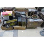 Assorted ammunition crates, etc.