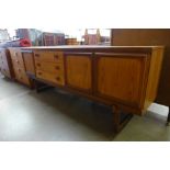 A teak sideboard