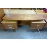 A teak desk