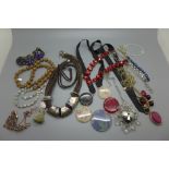 Designer jewellery including Cath Kidston, Laura Ashley, Dior, Hultquist, etc.