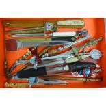 Assorted letter openers
