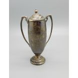 A small silver trophy, Boots Athletic Bowling Club inscription dated 1940, 62g