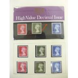 Stamps; GB Machins collection of stamps, covers, presentation packs, booklets, booklet panes,