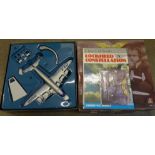 A Corgi Classics die-cast scale model airliner, Pan Am, boxed