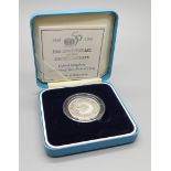 A Royal Mint 1945-1995 silver proof 50th Anniversary of the United Nations UK £2 coin