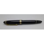 A Montblanc Meisterstuck No.146 fountain pen with 14k gold nib