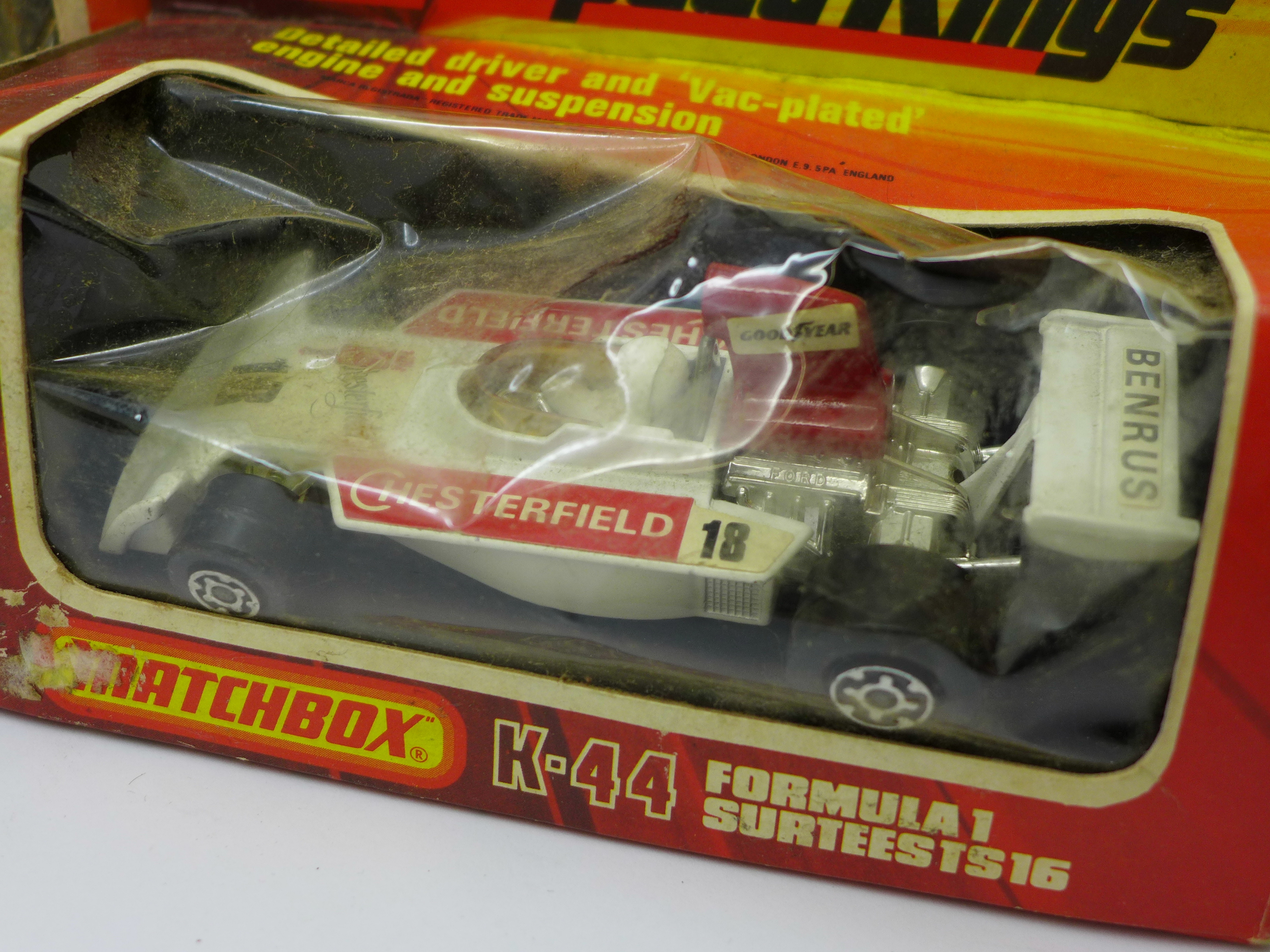 Two Matchbox Speedkings and one Superking die-cast model vehicles, including K-58 Corvette Power - Image 4 of 8