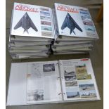 Thirteen World Aircraft information files, all complete up to 1997**PLEASE NOTE THIS LOT IS NOT