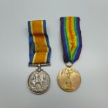 Two WWI medals, to 17637 Gunner G.E. Ireson R.A.