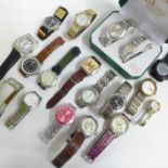 Lady's and gentleman's wristwatches