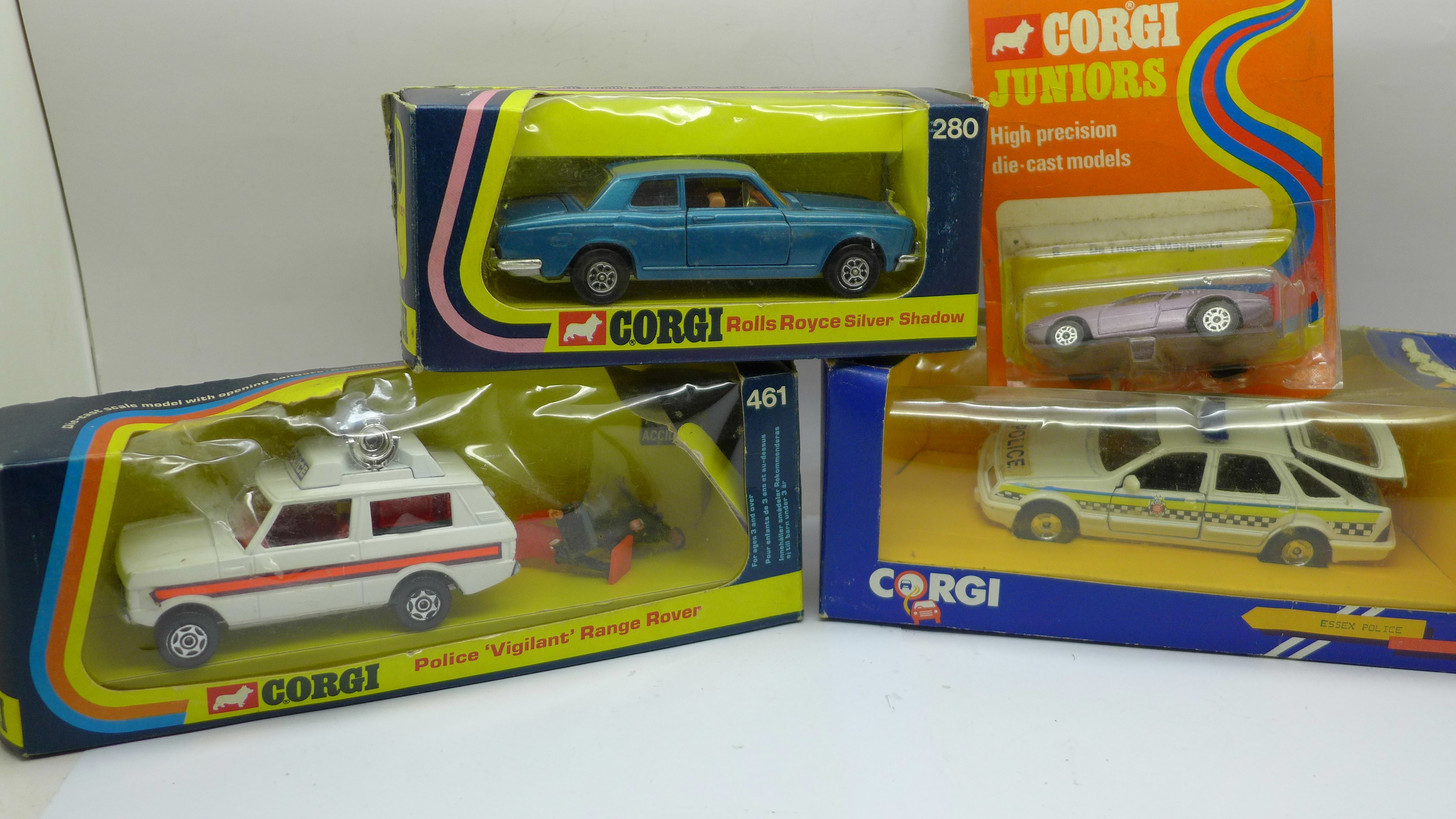 Four Corgi Toys die-cast model vehicles, including Rolls Royce Silver Shadow, in original boxes - Image 2 of 6