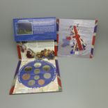 A Royal Mint 2007 United Kingdom Brilliant Uncirculated Coin Collection