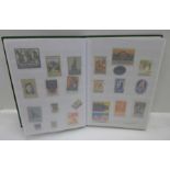 Poster Stamps; stock book of poster stamps mainly from the period 1900 to 1940 together with later