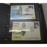 An album of Royal Air Force stamps and covers, 58 in total