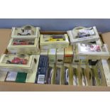 Forty-eight Lledo model vehicles, boxed