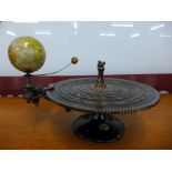 A late 19th Century tellurian orrery by George Philip & Son, London & Liverpool, Parkes and Hadley's