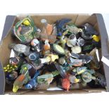 Twenty-eight The Country Bird Collection bird ornaments