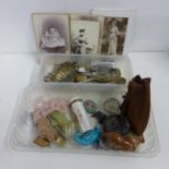 Assorted items including plated ware **PLEASE NOTE THIS LOT IS NOT ELIGIBLE FOR POSTING AND
