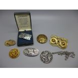 Celtic jewellery including St. Justin pewter