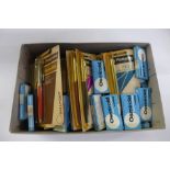 A collection of vintage Platignum ballpoint pens and cartridges, boxed