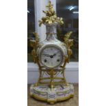 A Franklin Mint for The V & A Museum, Marie-Antoinette clock, 41.5cm